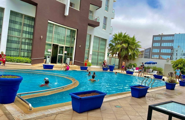 Sourebou Chez Appart Hotel Founty Beach - Foto 26