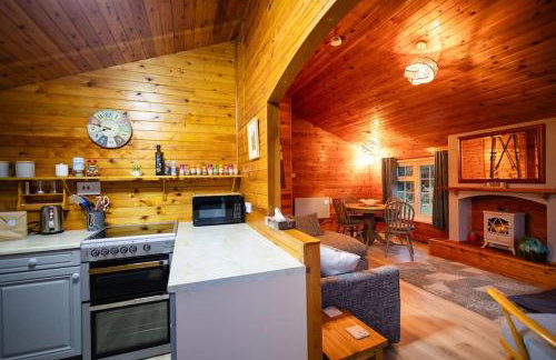 Rural Log Cabin in Snowdonia near Coed y Brenin by Seren Short Stays - Foto 34
