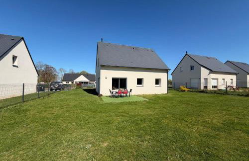 Les dunes, maison neuve 8 p bien équipée jardin clos, terrasse équipée, parking, garage à 850 m de la plage et centre bourg, sur plages du débarquement près Arromanches et Bayeux, chiens bienvenus - Photo 33