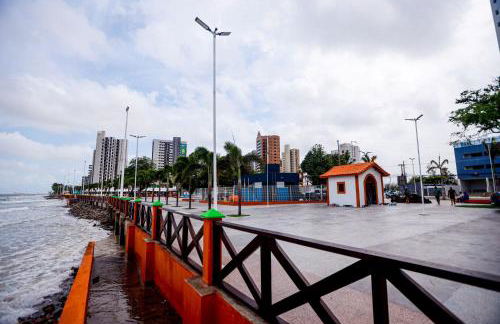 American Flat - Ponta Dareia à Beira Mar na Melhor Localização da Cidade - Estacionamento Grátis - Foto 21