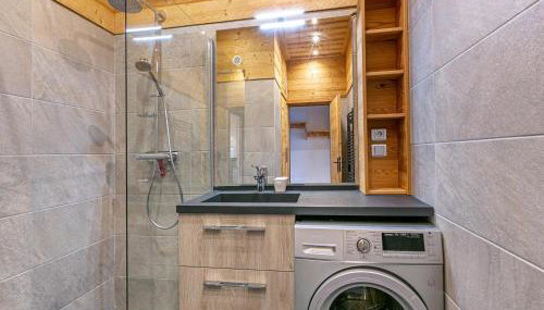 Grand Studio cabine, balcon, parking, centre La Clusaz - FR-1-437-85 - Foto 3