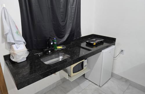 Flat completo 15 com ar condicionado e colchão confortável - Foto 7