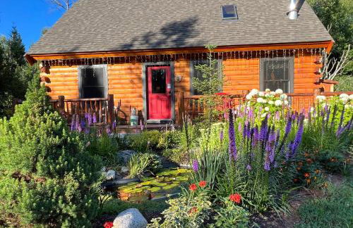 BC Log cabin with private beach river fire pit AC wifi onsite trails ski slope views - Foto 57
