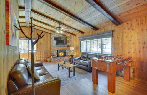 2 Mi to Snow Summit Skiing Big Bear Cabin with Deck - Foto 1