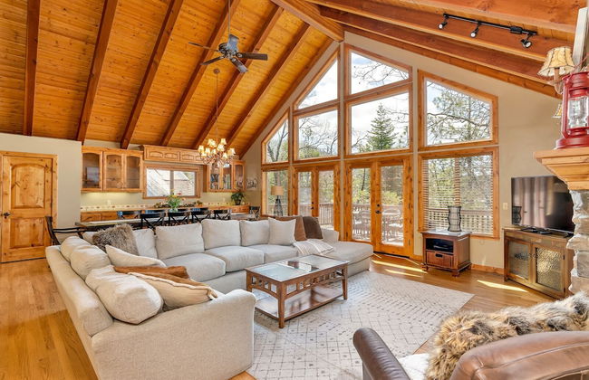 Bass Lake Beauty! 4 BDR Sleeps 16, Lakefront Views - Foto 19