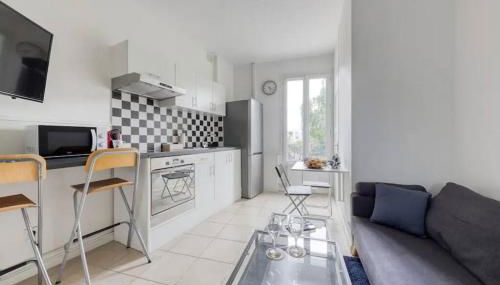 Cosy bleu proche arena JO (Bercy), RER C, métro 7 - Foto 2