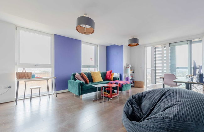 Quirky 1BD Flat W/gym & City Views Dalston! - Foto 13