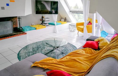 Superbe loft 90m² proche parc expo Nantes (6p) - Foto 7