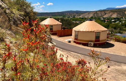 Yurt Overlook #09 with AC and Private Bath 2 Kings - Foto 17