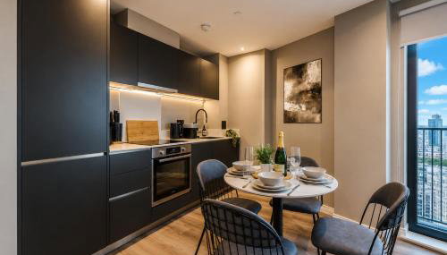 Leeds City Skyline Views - 2 Bed Flat - Foto 3
