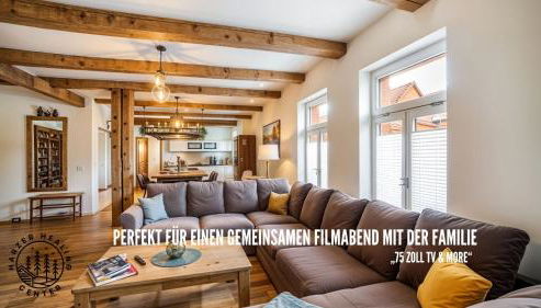 HARZER HEALING CENTER 2024 Romantische Landhauswohnung mit Fussbodenheizung,XXL Kochinsel,XXL Regenduschen,Modern,Hochwertig,Persönlich,Vollausgestattet - Foto 3