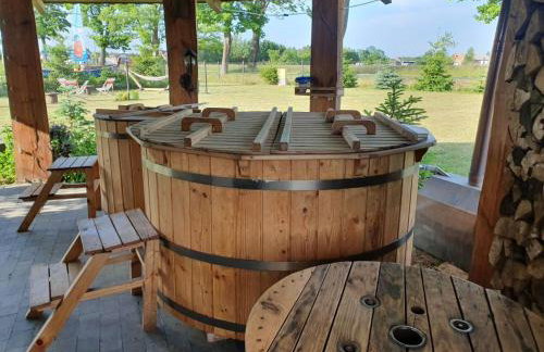 Białe Domki Będzinko tylko 1800m od Morza Sauna Gorąca Balia - Foto 10