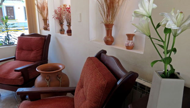 Zona de estar del vestíbulo