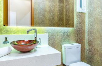 Alto Padrão com lareira, piscina e vista incrível - Foto 18