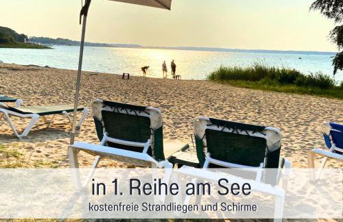 Strandhaus Mathea - ruhige Lage direkt am Fleesensee - Parkplatz, Kamin, Sauna - familienfreundlich - Foto 24