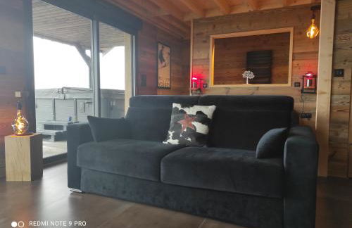 Chalet neuf avec jacuzzi privé, vue imprenable sur Massif des Vosges - Foto 19