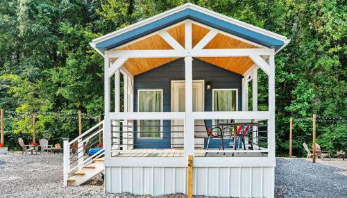 2 Villa D'Azur Luxury Tiny House Mins to Lake Guntersville, Downtown, Firepit - Foto 4