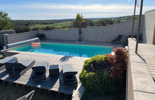 Magnifique villa Chloéline: Piscine et Superbe vue - Foto 7