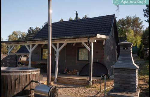 APANÓWKA domki z balią jacuzzi sauna - Foto 15