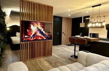 La Suite Aimée - Espace relaxant avec balnéo - Foto 10