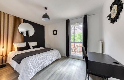 Maison Le Garden - Jardin BBQ - 4 Chambres 8 Pers - RER A Paris Direct - Foto 27