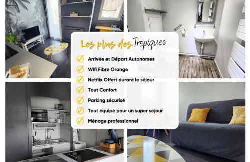 'Les Tropiques' - Parking privé - Balcon - Tout confort - Foto 2