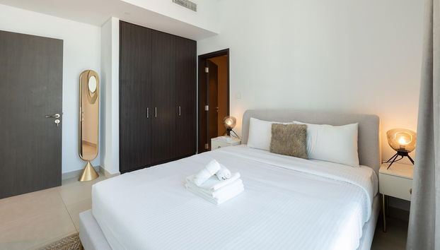 Downtown Escape Lush 2BR w Burj Khalifa View - Foto 2, Habitación