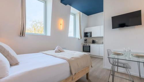 Studio équipé côté rue, parking gratuit - Foto 3