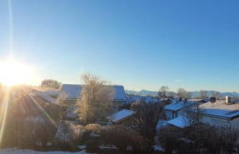 Ferienwohnung Lichtblick Oberbayern, sonnig, Bergblick, großer Balkon - Foto 19