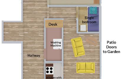 Edge of Exmoor Garden Flat, dog friendly, sleeps 2 - 4 - Foto 10