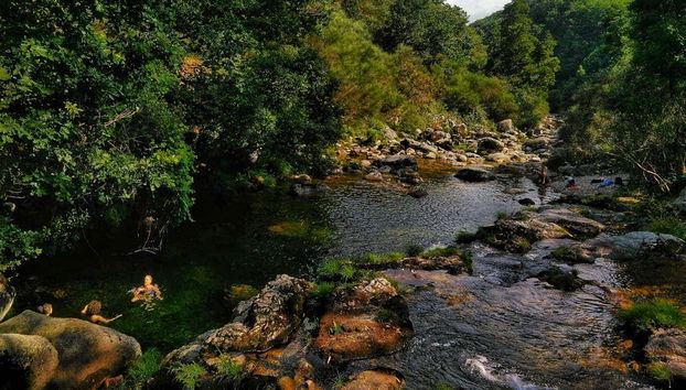 Disfrutando del paisaje
