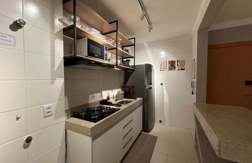 Flats Praia Uberlandia - Apt próximo ao Praia Clube - Area de lazer com Portaria 24 horas, piscina, academia, brinquedoteca, churrasqueira e áreas verdes para caminhadas - Foto 27