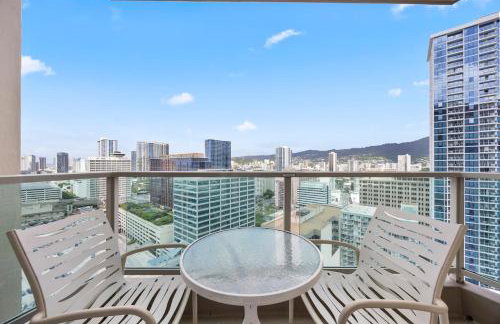 Luxury Ala Moana Resort 25th floor with balcony - Foto 26