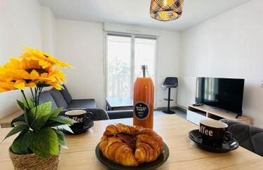 charmant T2 avec parking privé près de la gare - Foto 1