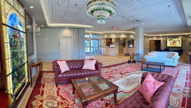 Zona de estar del vestíbulo