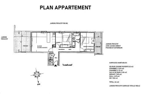 Superbe Appt climatisé Rés Standing Plages 2 min à pied - Foto 28