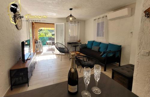 T3 Classée 3 étoiles proche plage à pied San Cipriano - Foto 6