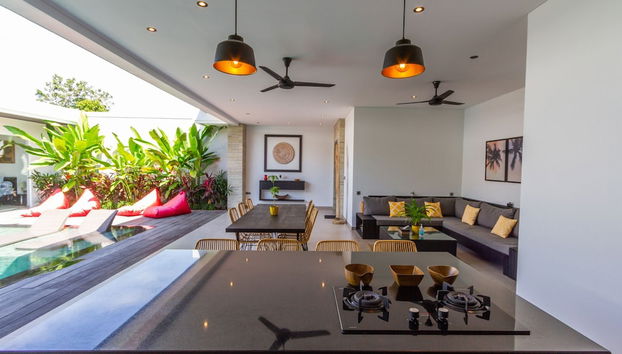 Villa Lys by Alfred in Bali - Charming 3BD Villa w Pool View Near Berawa Beach - Foto 4, Habitación