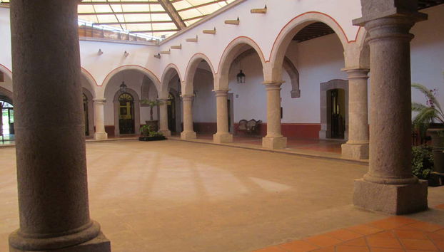 Hacienda transformée en palais