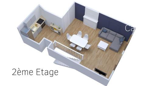 Le Double Pirou # 2 Appartements # Halte Auvergne - Foto 3