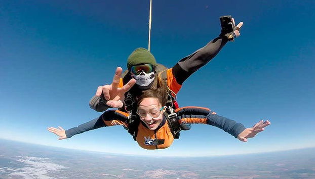 Salto de paraquedas em Boituva