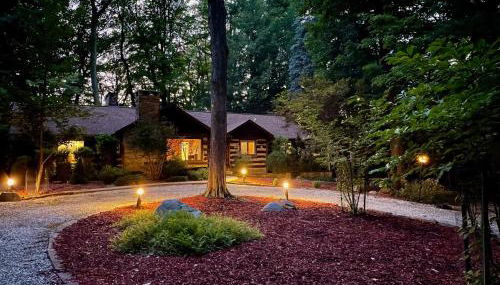 Log Cabin - Natures Oasis - Fire Pit & Gazebo - Foto 1