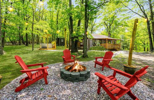 Modernized Log Cabin w Hot Tub Fire Pit & Views - Photo 3