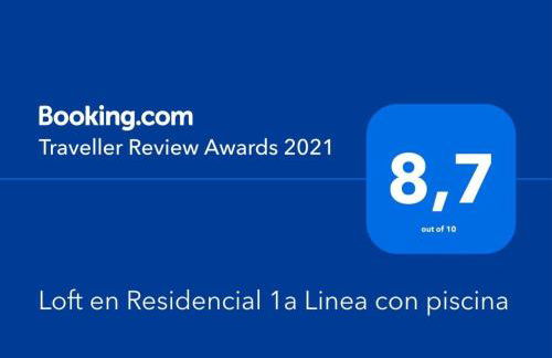 Loft en Residencial 1ª Línea con piscina - Foto 6