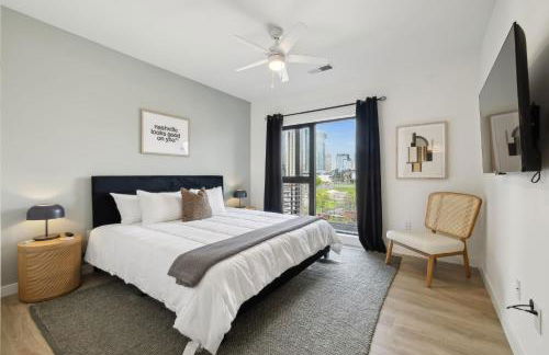 Skyline Nights in Downtown Nashville Walk to Broadway with Pool and Gym - Foto 5