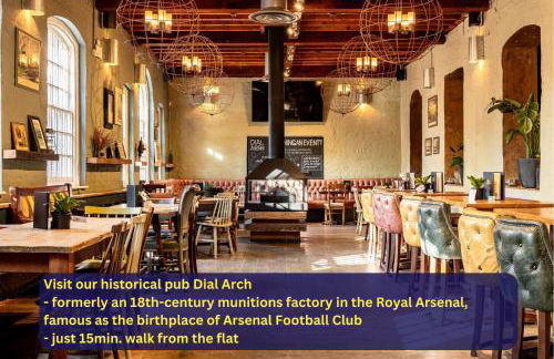 Stylish 2-Bed Flat in Woolwich, Central London - Foto 42