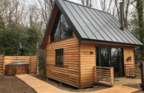 Woodland Cabin Retreat in Alfriston - hot tub - Foto 2