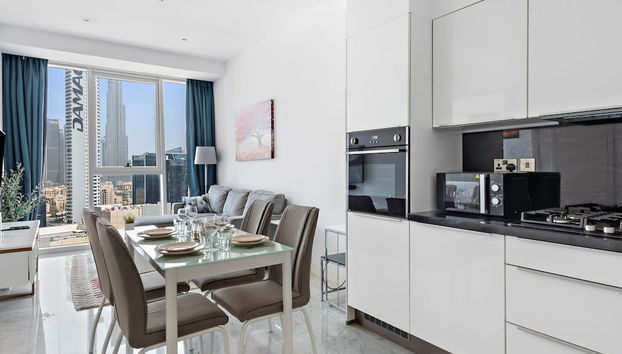 Appart in Business Bay With Amazing Burj View - Foto 3, Habitación