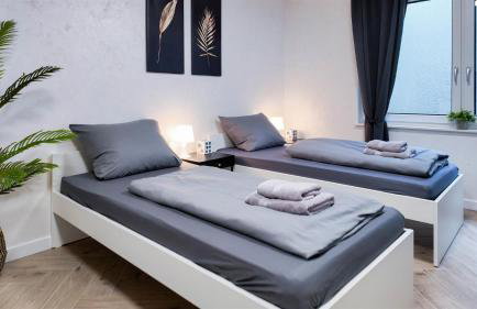 ALFA Stuttgart Mikro-Apartment 2 Betten Küche Bad l SmartTV WIFI l Porsche & Bosch l 2 Beds Kitchen Bath BS21A1 - Foto 3
