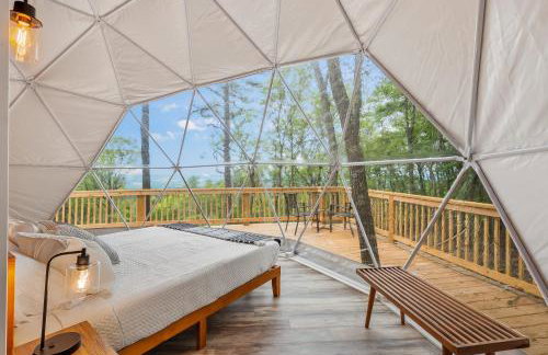 Glamping dome w hot tub & fire pit - Foto 10